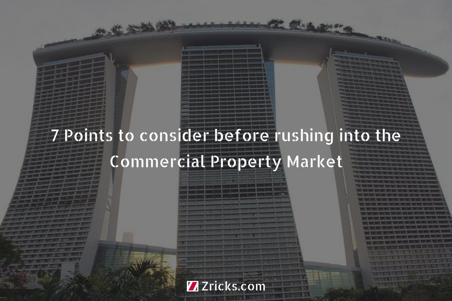 7 Points to consider before rushing into the Commercial Property Market Update